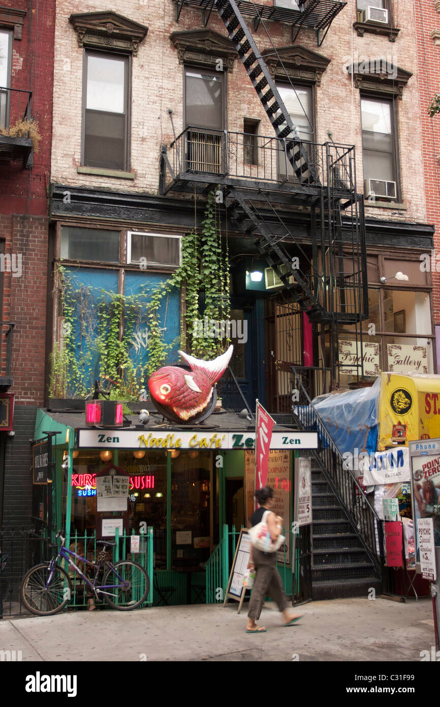 AVANT-garde SHOP nel West Village, Manhattan, New York, STATI UNITI D'AMERICA, STATI UNITI D'AMERICA Foto Stock