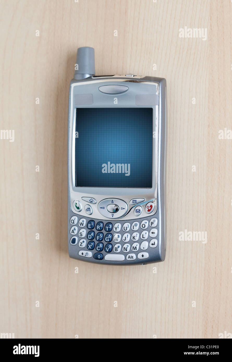 Argento cellulare Foto Stock