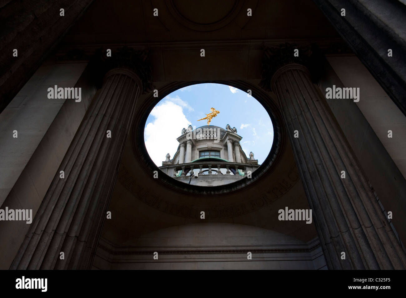 La Bank of England, Bank di Londra, 21 agosto 2009. Foto Stock