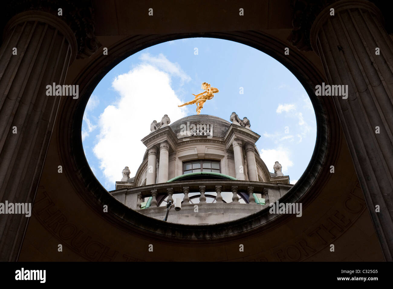 La Bank of England, Bank di Londra, 21 agosto 2009. Foto Stock