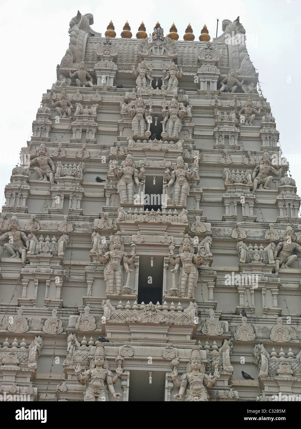 Signore Balaji Temple, Ketkawale, Narayanpur, Pune, Maharashtra, India Foto Stock