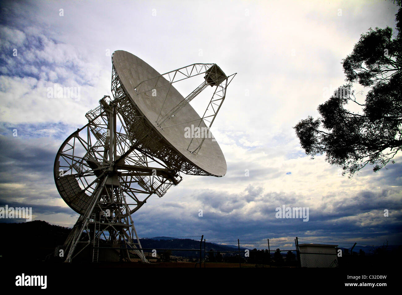 Mount Pleasant Osservatorio Radio, Tasmania Foto Stock