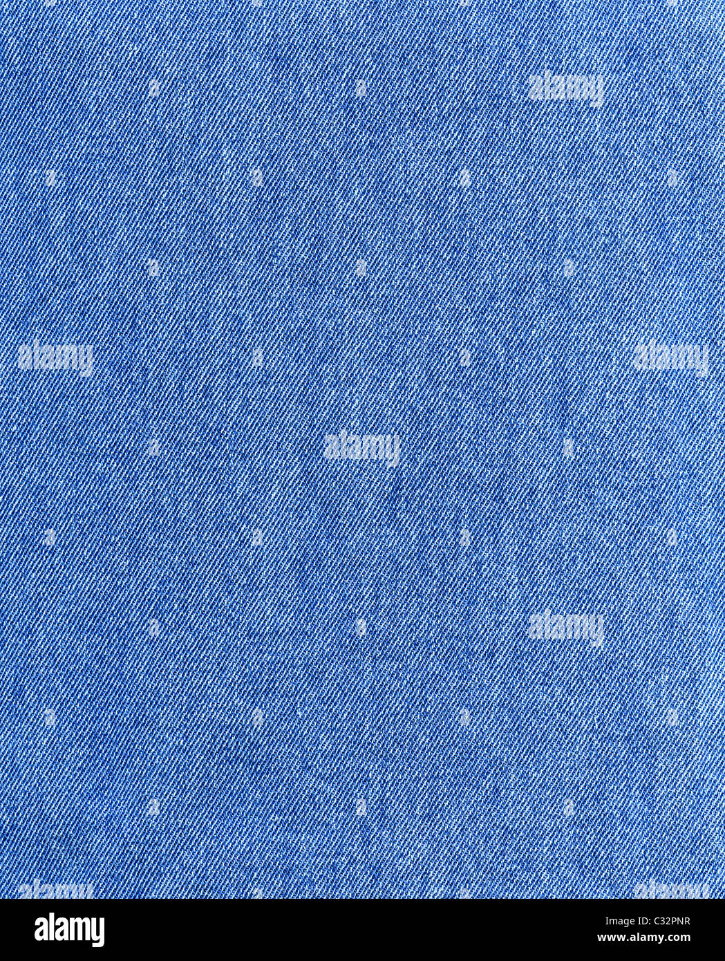 Testurizzato a strisce blu jeans denim tessuto di lino sfondo Foto Stock