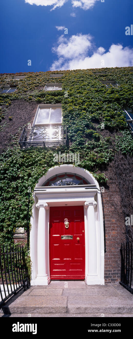 Dublino,Co Dublin , Ireland;vista esterna di stile Georgiano architettura Foto Stock