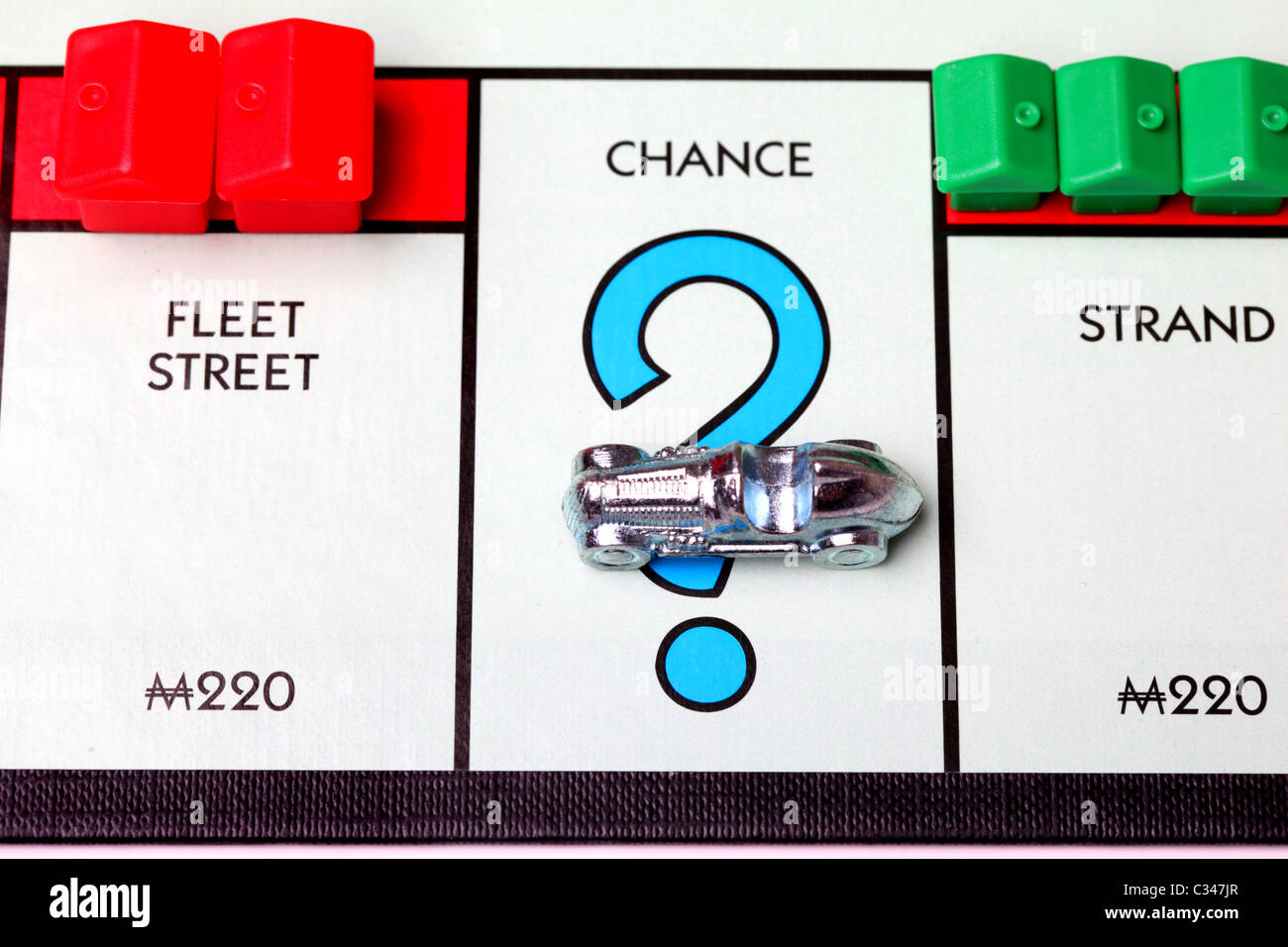 Sbarco sulla possibilità in situazione di monopolio Foto Stock