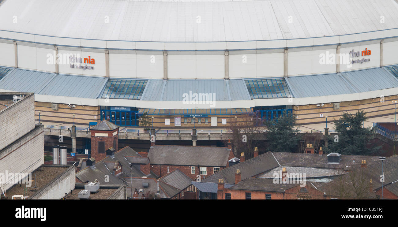La National Indoor Arena di Birmingham City Centre West Midlands. Foto Stock