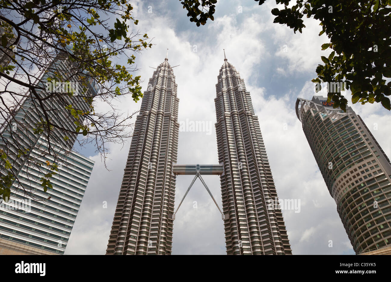 Le Torri Petronas di Kuala Lumpur 5 Foto Stock