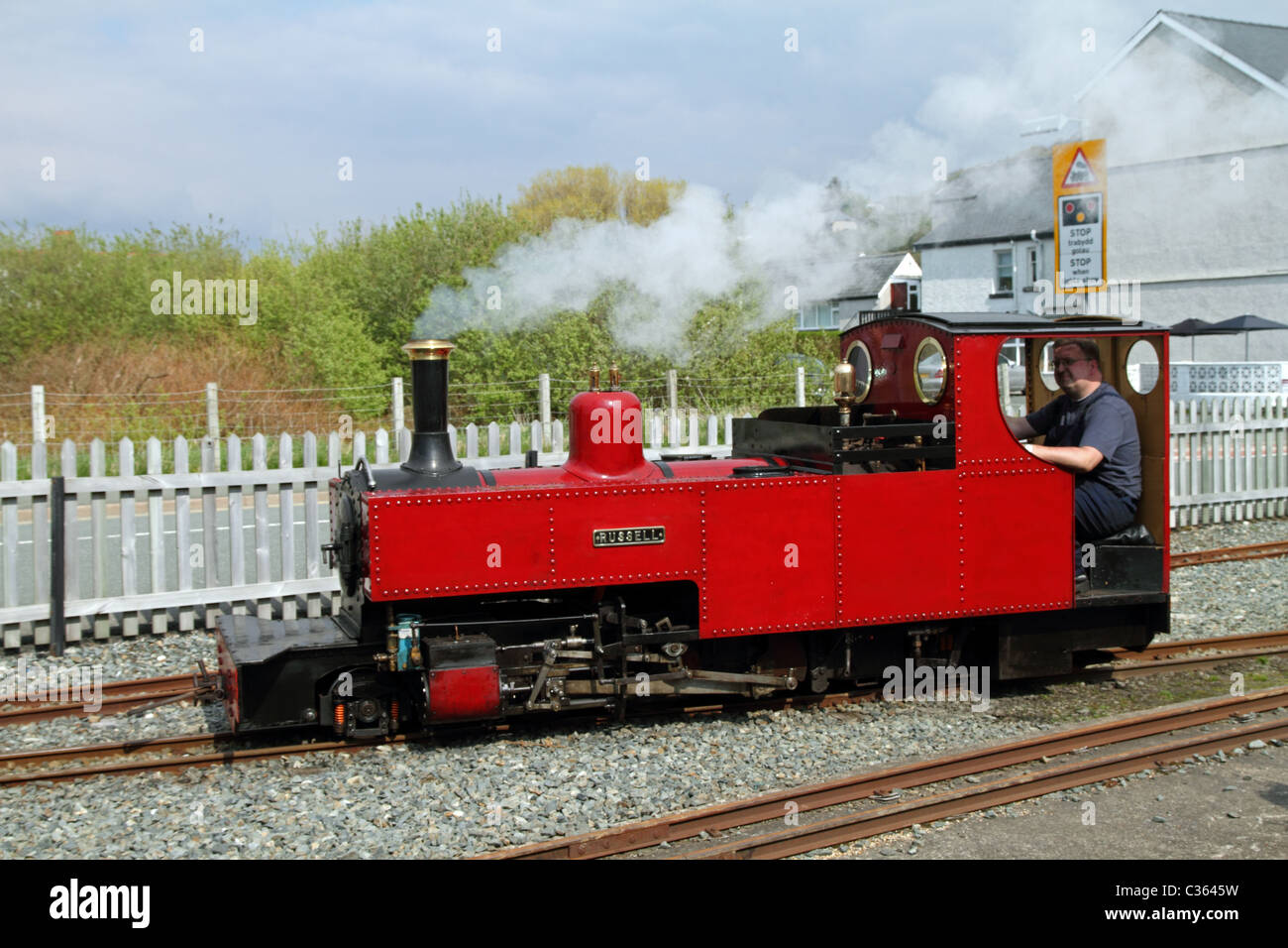Ferrovia a scartamento ridotto di fairbourne immagini e fotografie