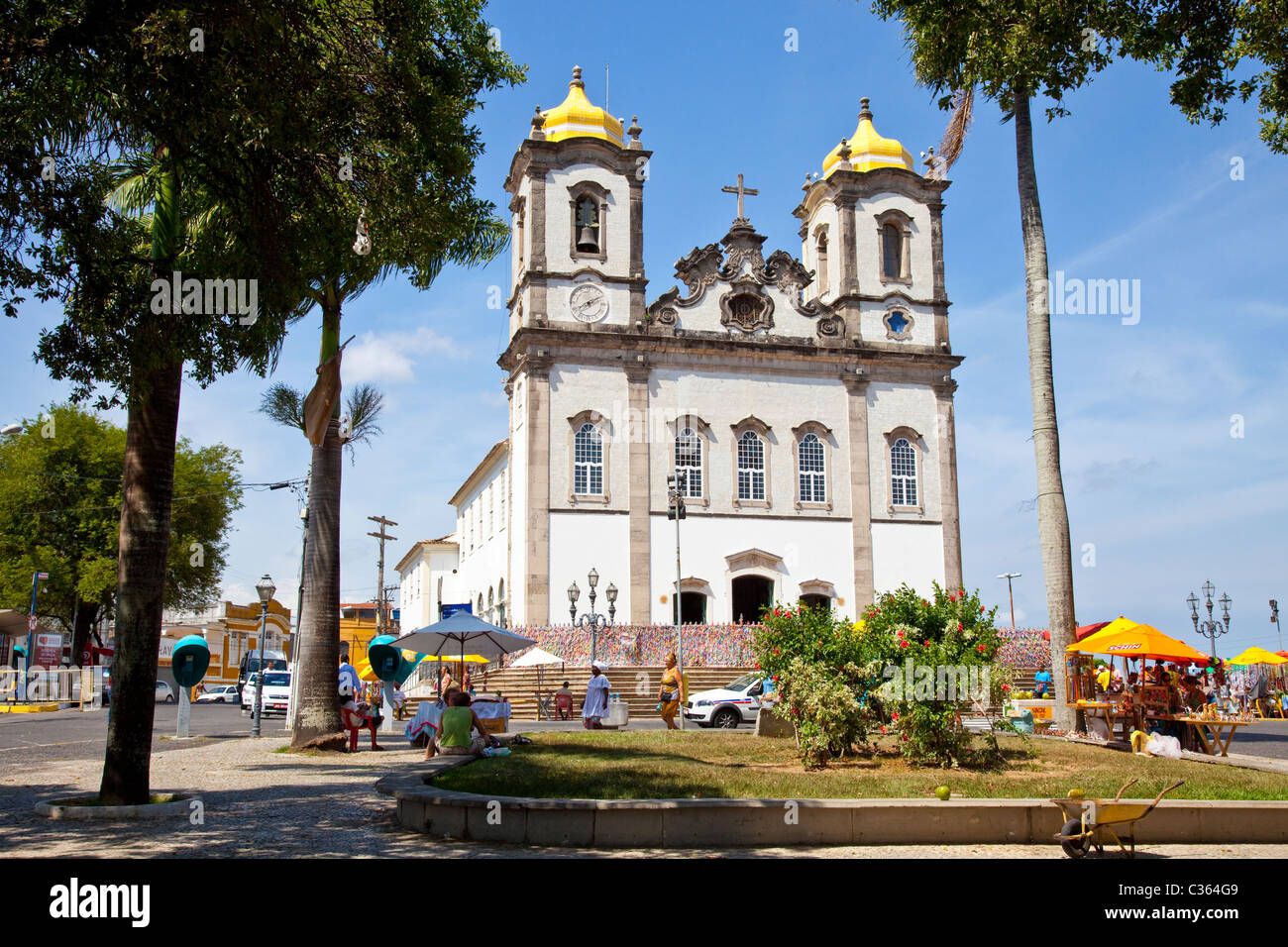 Chiesa di Nosso Senhor do Bonfim, Salvador, Brasile Foto Stock