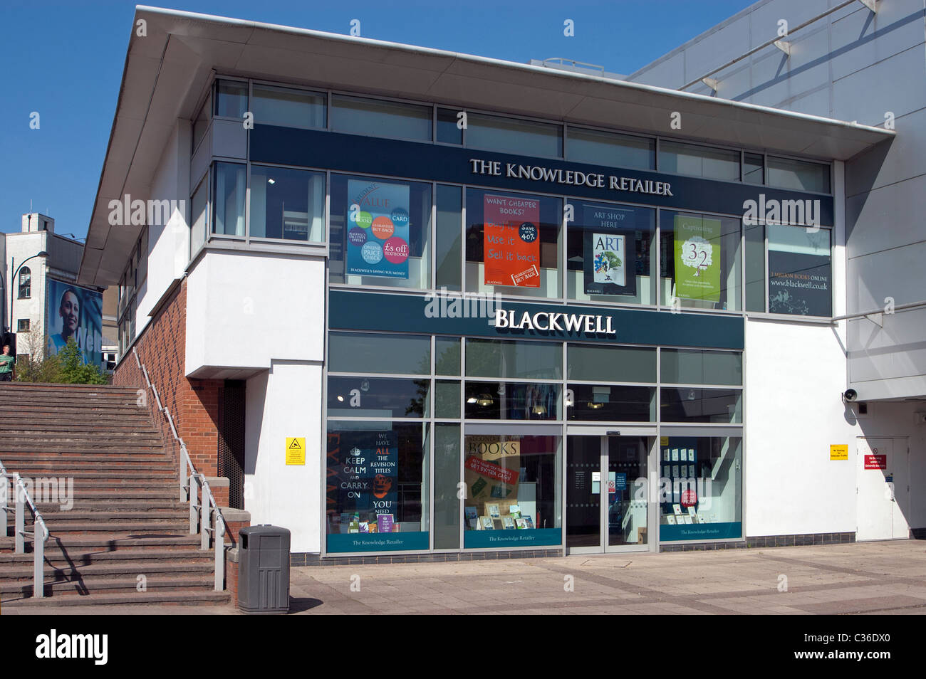 Blackwell's Book Shop, Sheffield Foto Stock