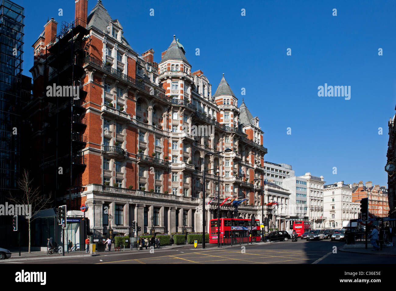 Il Mandarin Oriental Hotel, Londra Foto Stock