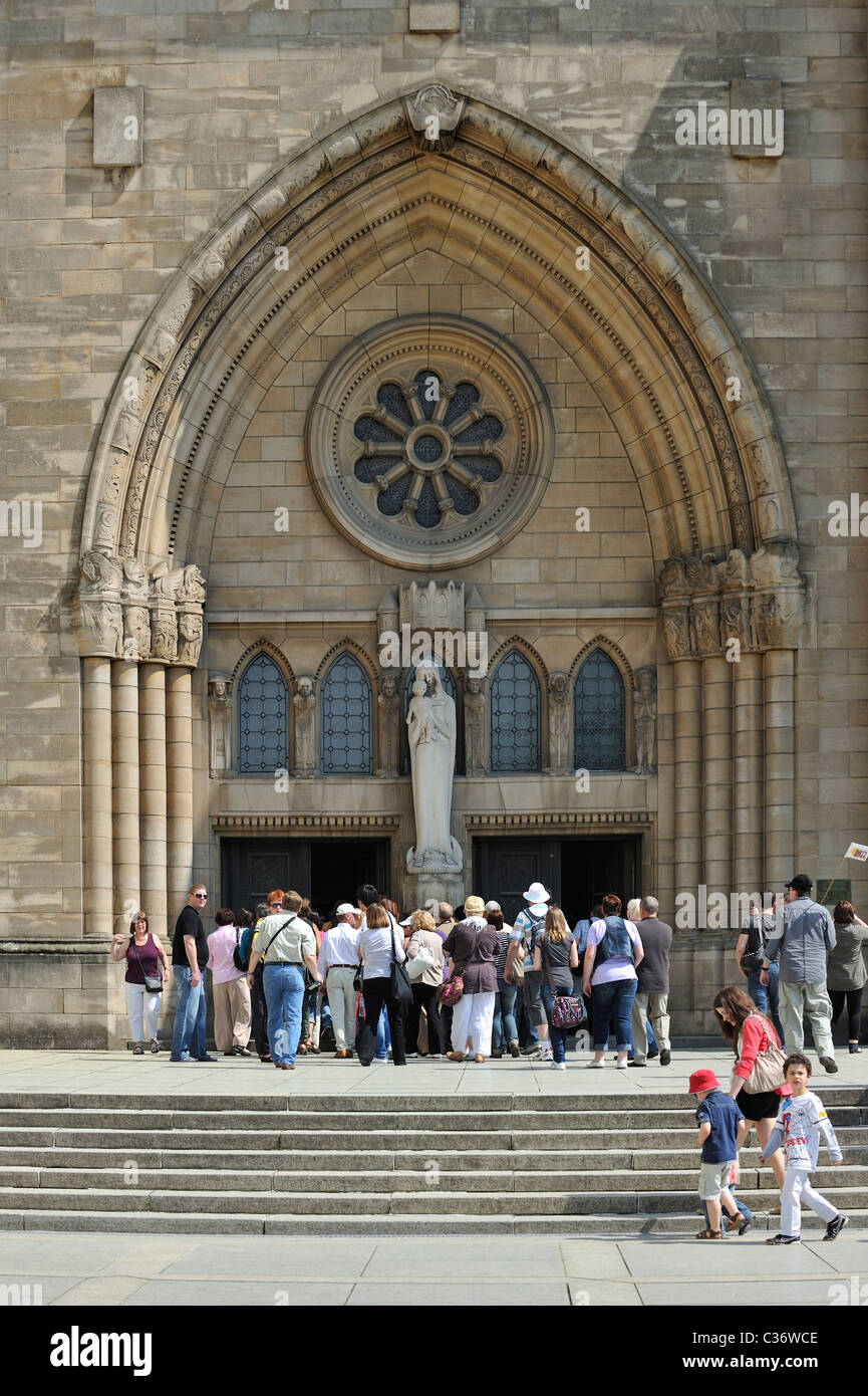 La cattedrale di Notre Dame a Lussemburgo, Granducato del Lussemburgo Foto Stock