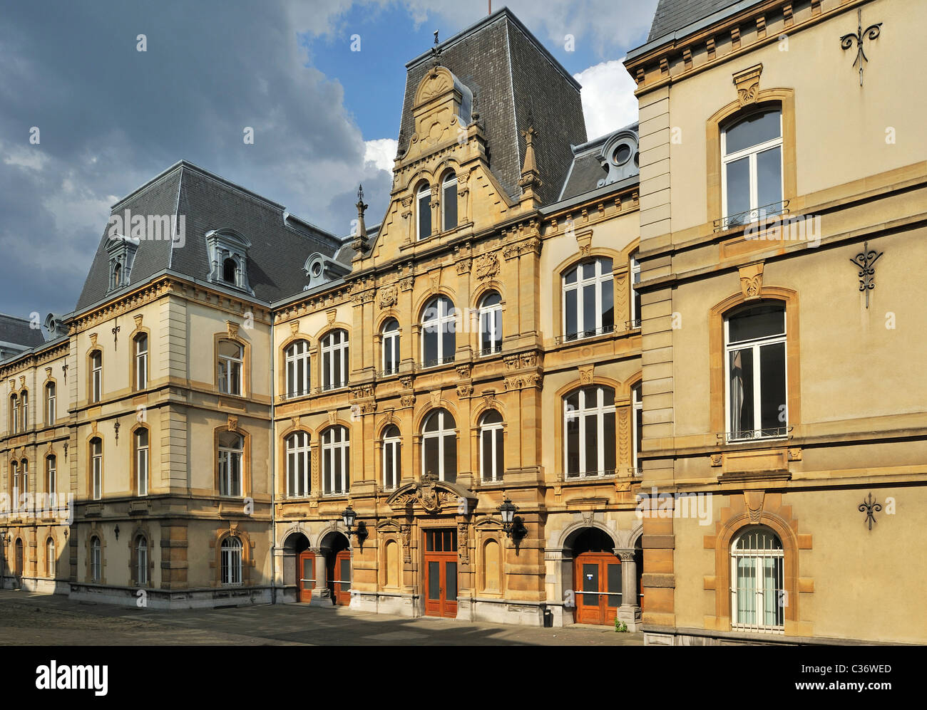 Il tribunale vecchio / Palais de Justice a Lussemburgo, Granducato del Lussemburgo Foto Stock