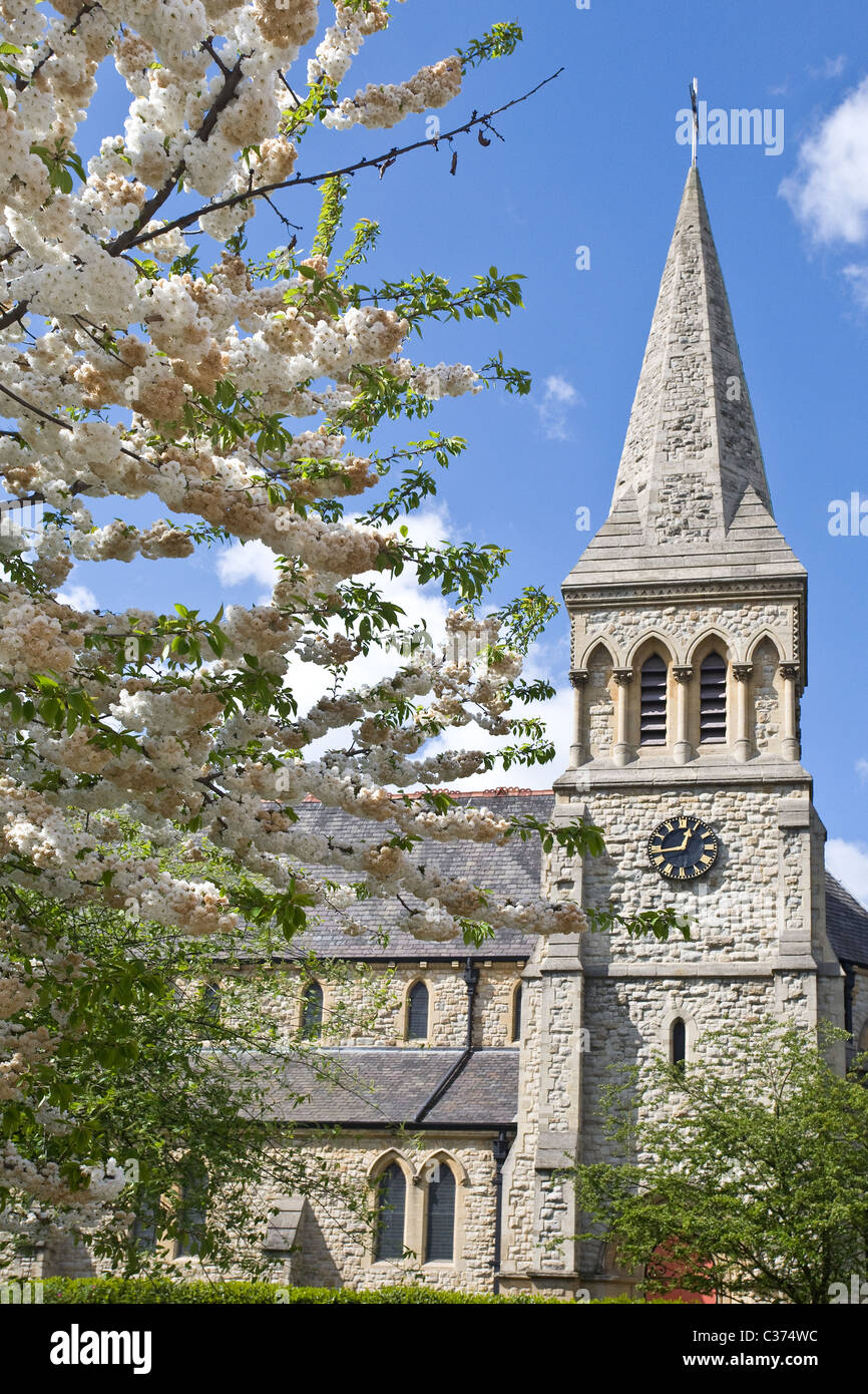 Chiesa di San Giacomo con San Pietro, Preband Street Islington, London, England, Regno Unito Foto Stock