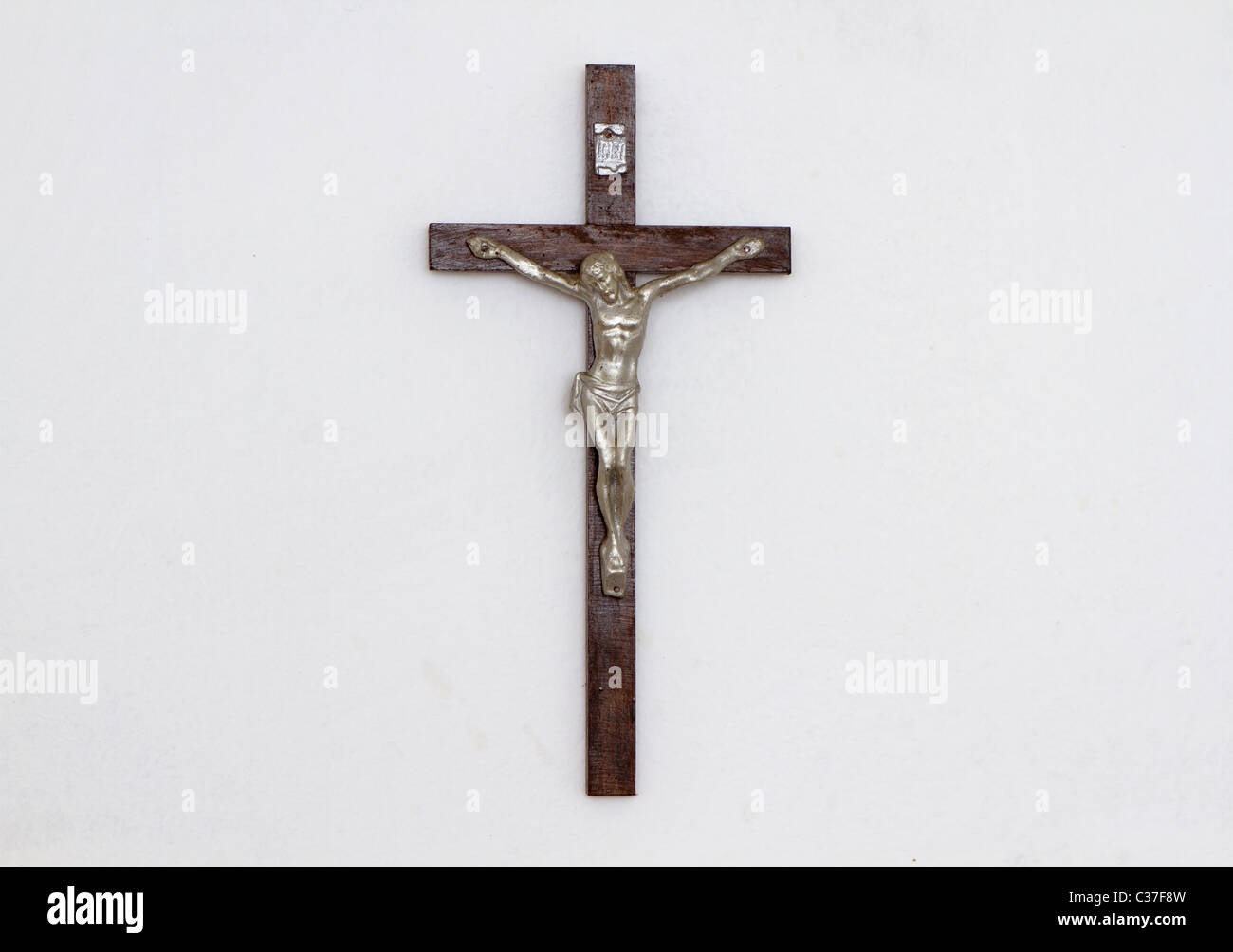 Crocifisso Da Parete In Ceramica - Gesù Cristo - H 27 Cm