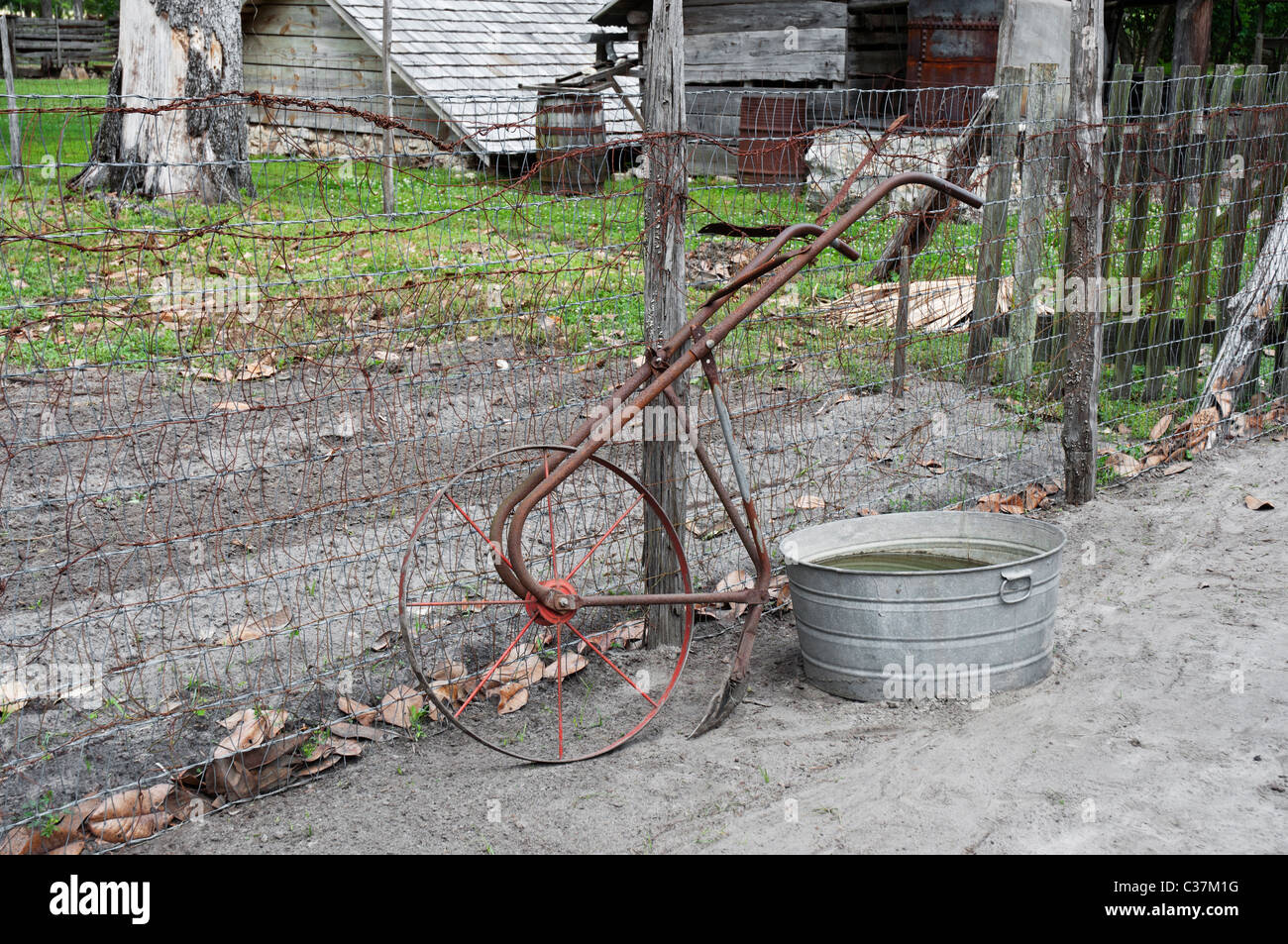 Dudley Farm sito storico dello stato della Florida Newberry Foto Stock