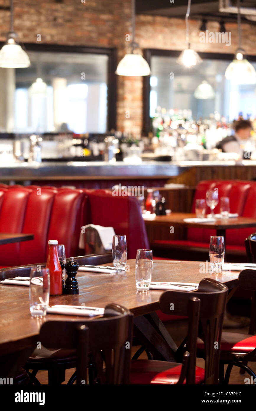 The Hoxton Hotel Hoxton Grill in Shoreditch, Londra Foto Stock