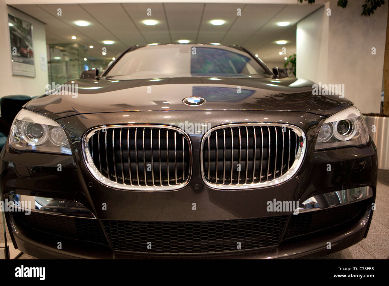 Esterno della BMW serie 5 GT. Foto Stock