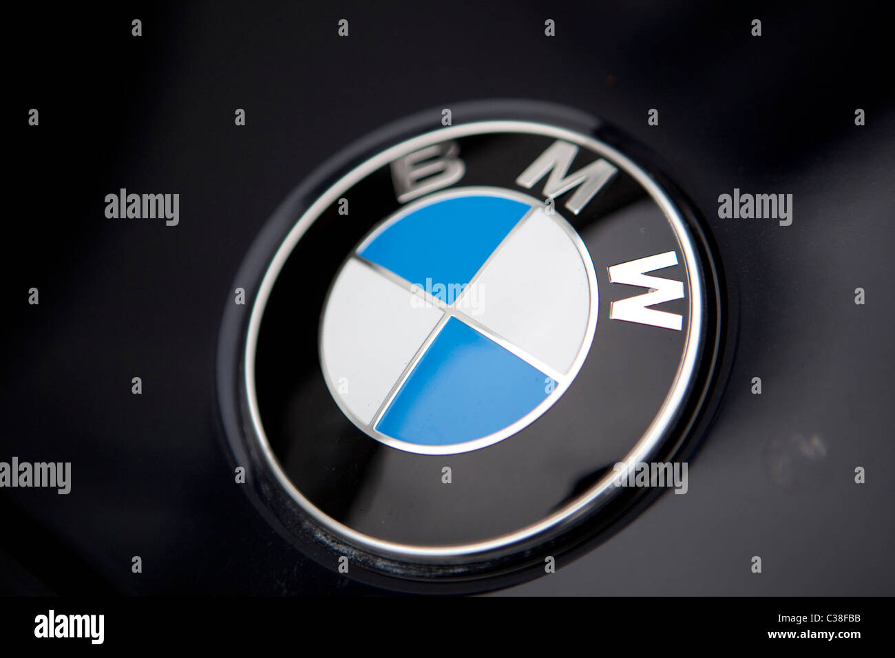 Distintivo BMW. Foto Stock