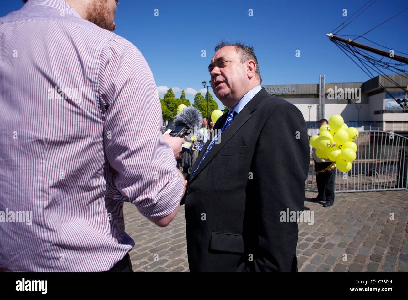 Alex Salmond Foto Stock