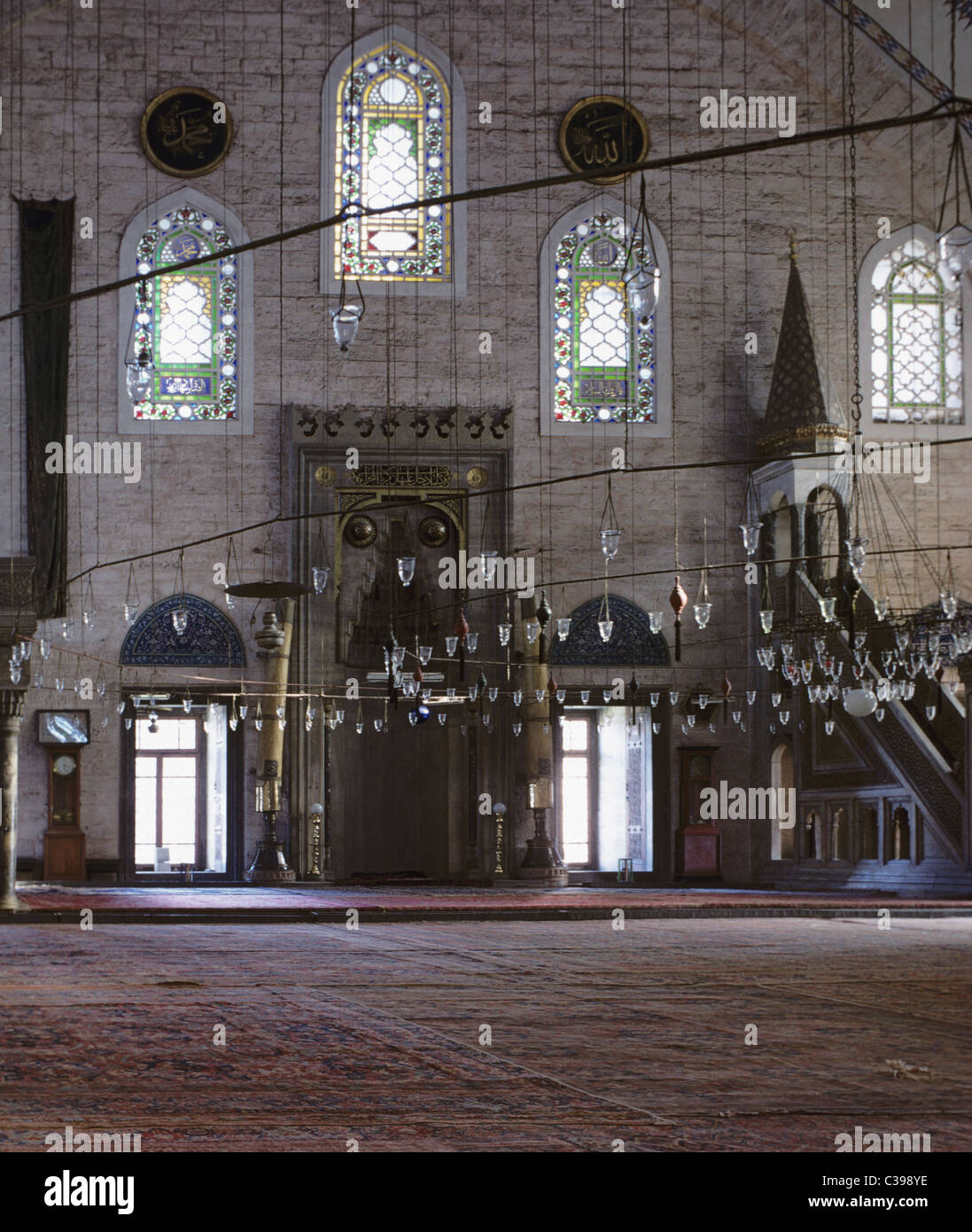 All'interno del Sultano Selim Camii, İstanbul, Turchia 690224 105 Foto Stock