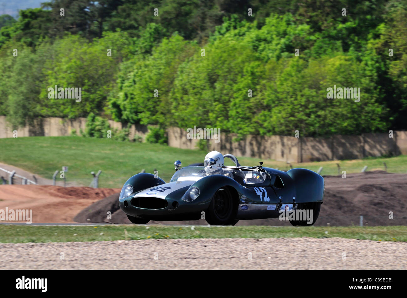 Stirling Moss trofeo per pre-'61 vetture Sport - Paolo Woolley, 1959 Cooper Monaco Foto Stock