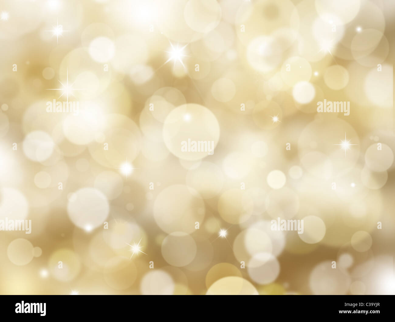 Sfondo di sfocate luci di Natale Foto Stock
