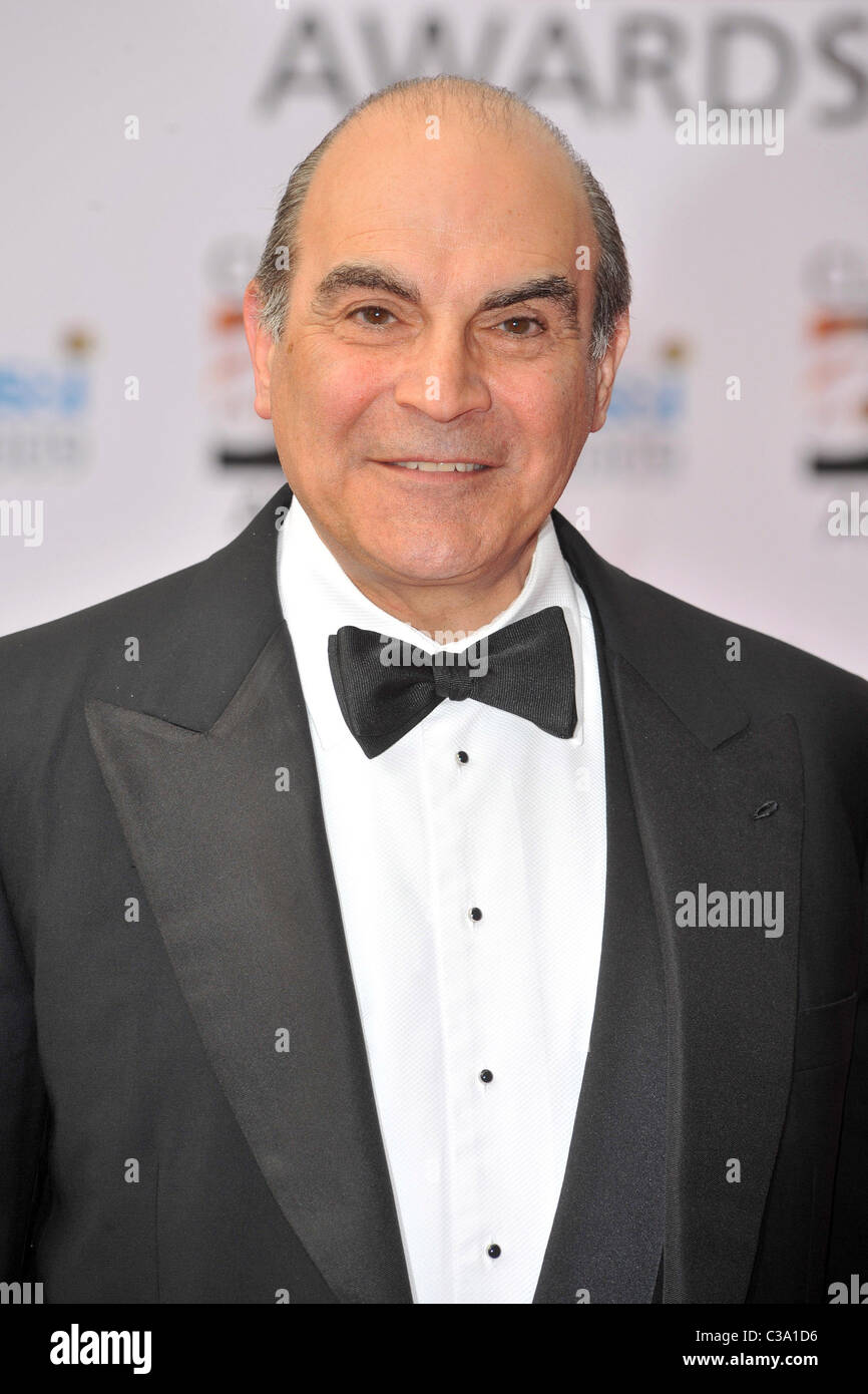 David Suchet Classical Brit Awards 2009 tenutosi presso la Royal Albert Hall Arrivi - Londra, Inghilterra - 14.05.09 : Foto Stock