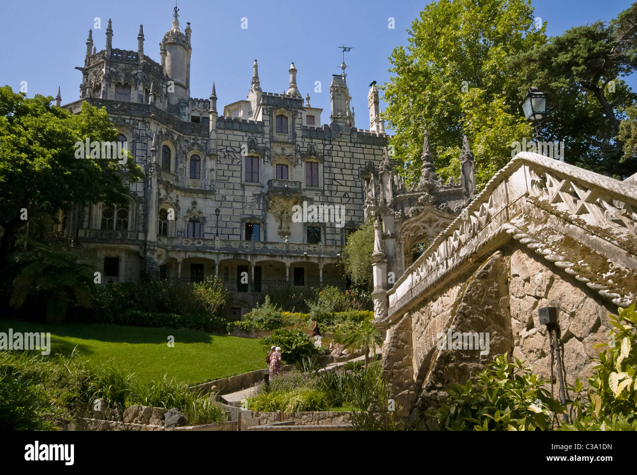 Quinta da Regaleira Foto Stock