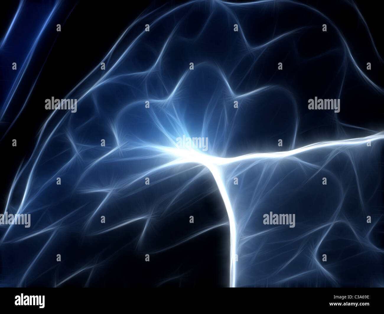 Abstract background di Fractal Foto Stock