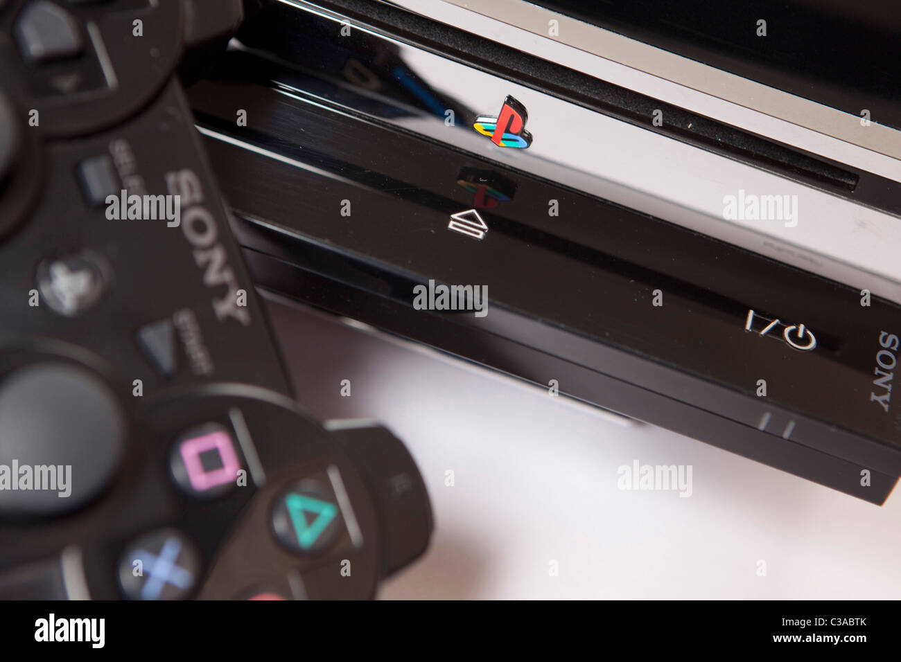 Immagine illustrativa della Sony Playstation 3. Foto Stock