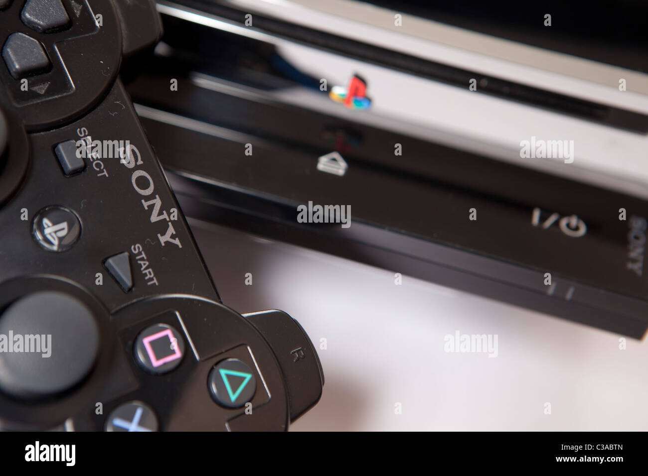 Immagine illustrativa della Sony Playstation 3. Foto Stock