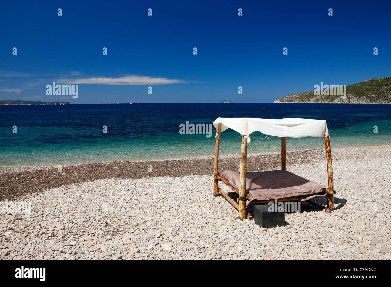 Spiaggia. Foto Stock