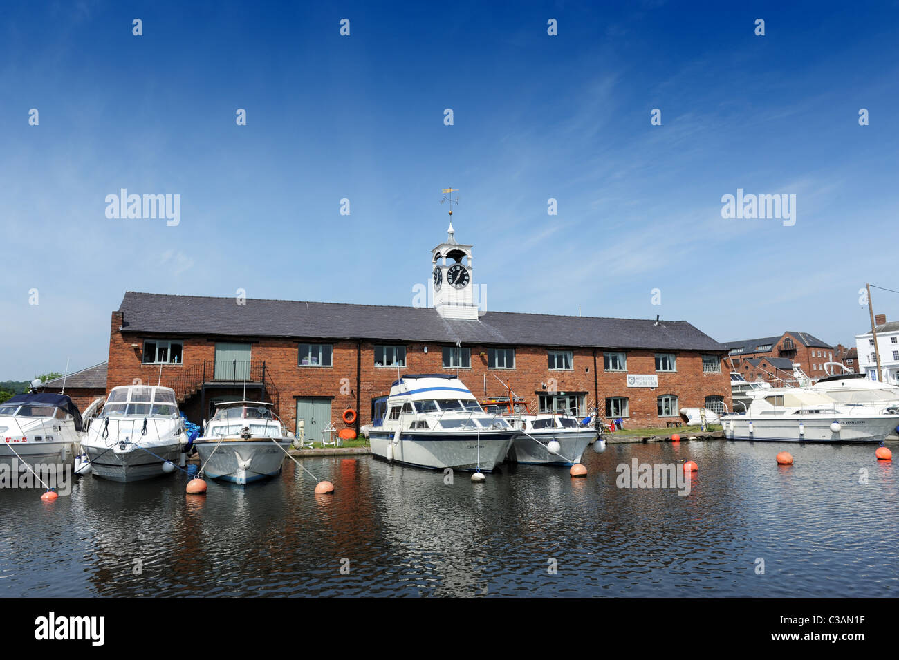 Stourport on Severn Yacht Club Worcestershire Inghilterra Regno Unito Foto Stock