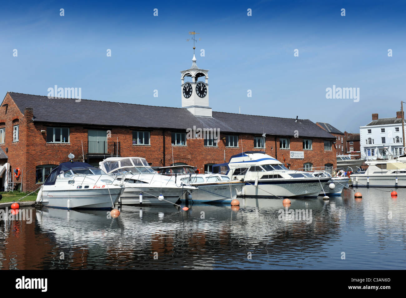 Stourport on Severn Yacht Club Worcestershire Inghilterra Regno Unito Foto Stock
