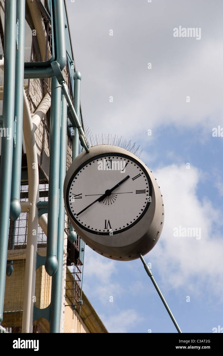 Street orologio, Ipswich, Suffolk, Inghilterra Foto Stock