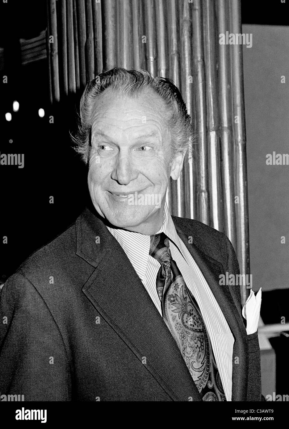 Attore, Vincent Price 1978 Foto Stock