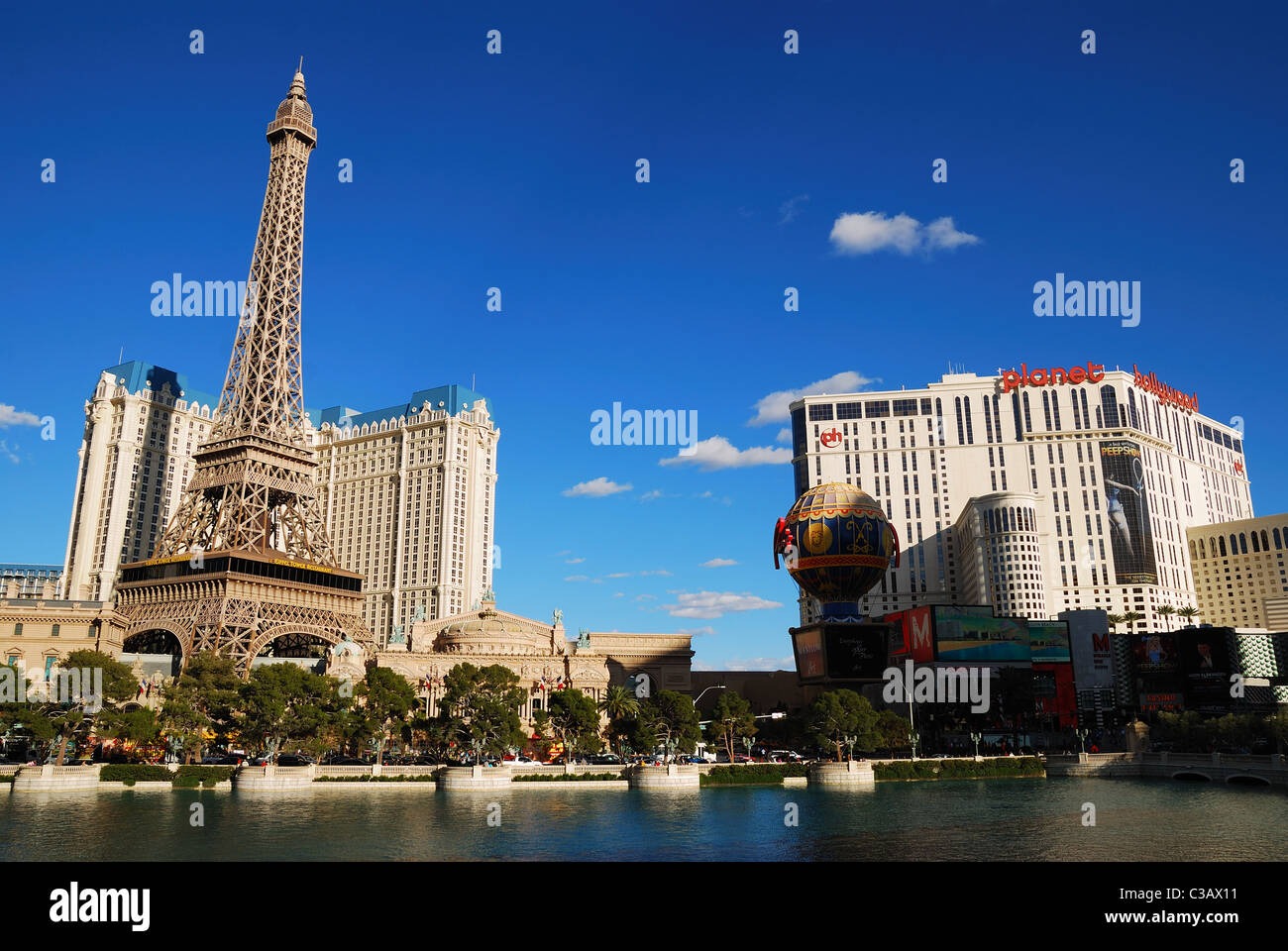 Parigi Hotel e Casinò di Las Vegas Strip Foto Stock