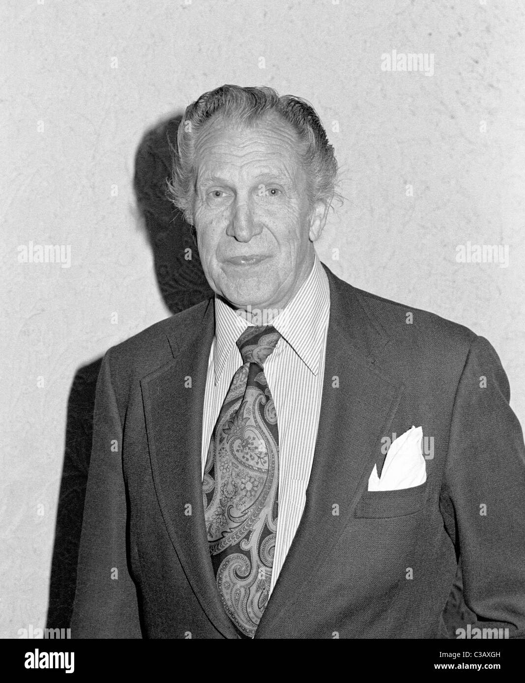 Attore, Vincent Price 1978 Foto Stock