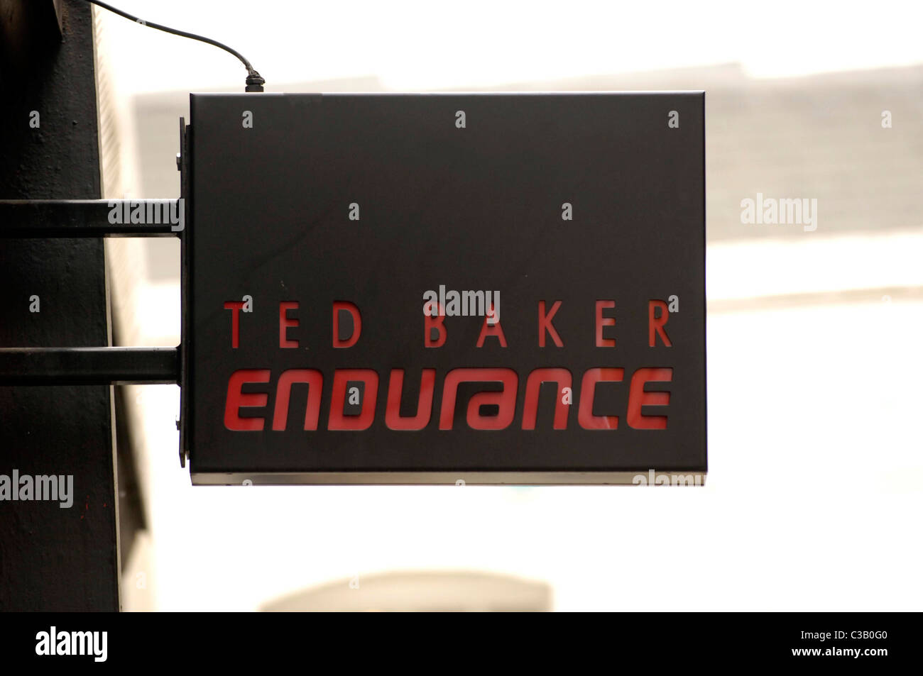 Ted Baker ENDURANCE negozio a Londra. Foto Stock