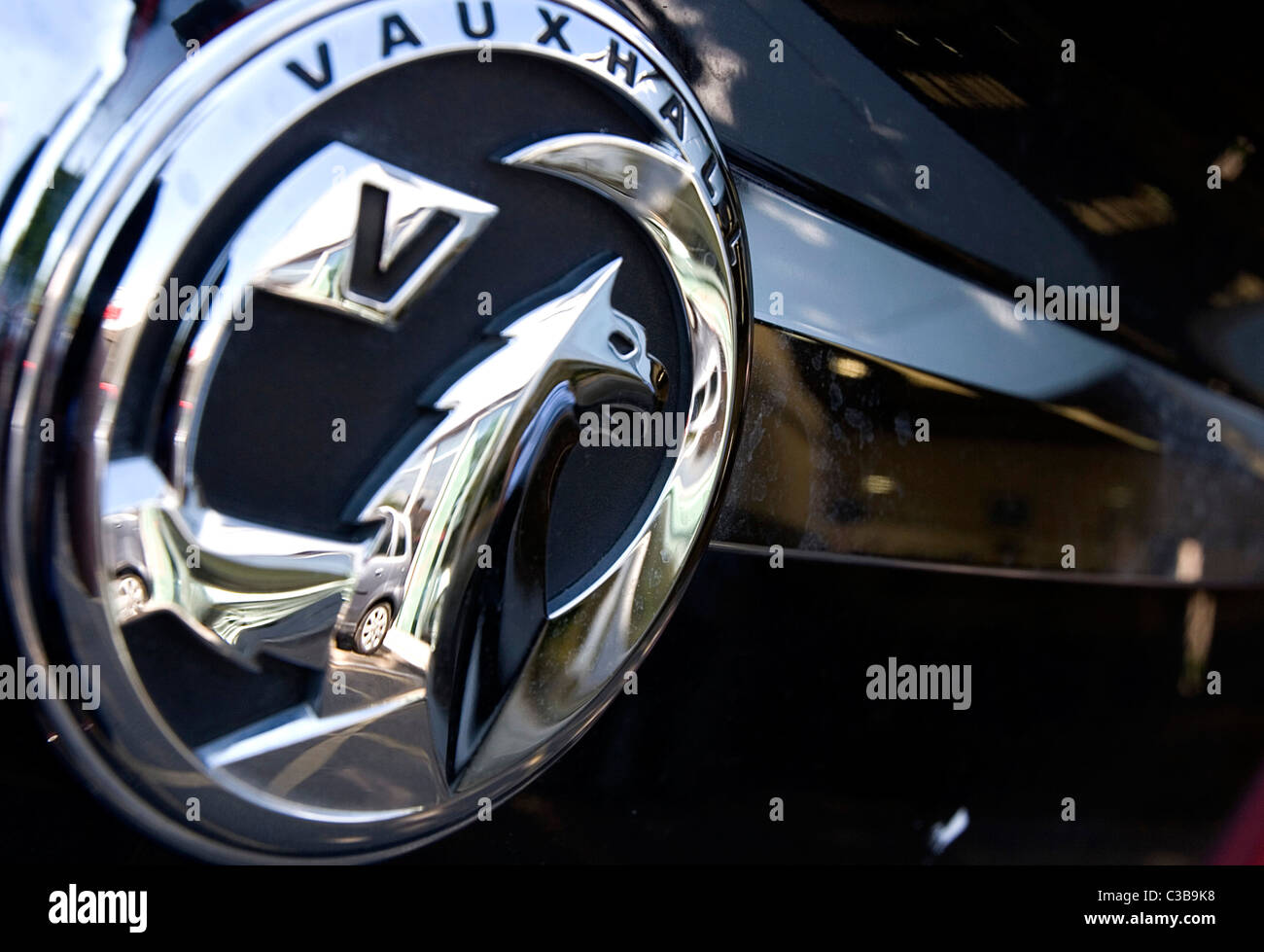 Immagine illustrativa di Vauxhall cars, parte della General Motors Group. Foto Stock