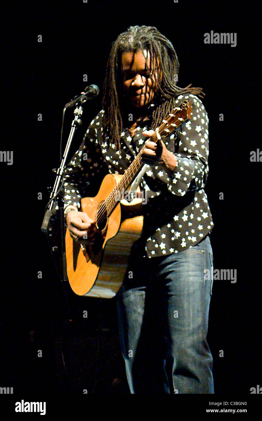 Tracy Chapman performing live a Hammersmith Apollo di Londra - Inghilterra - 15.12.08 Carsten Windhorst / Foto Stock