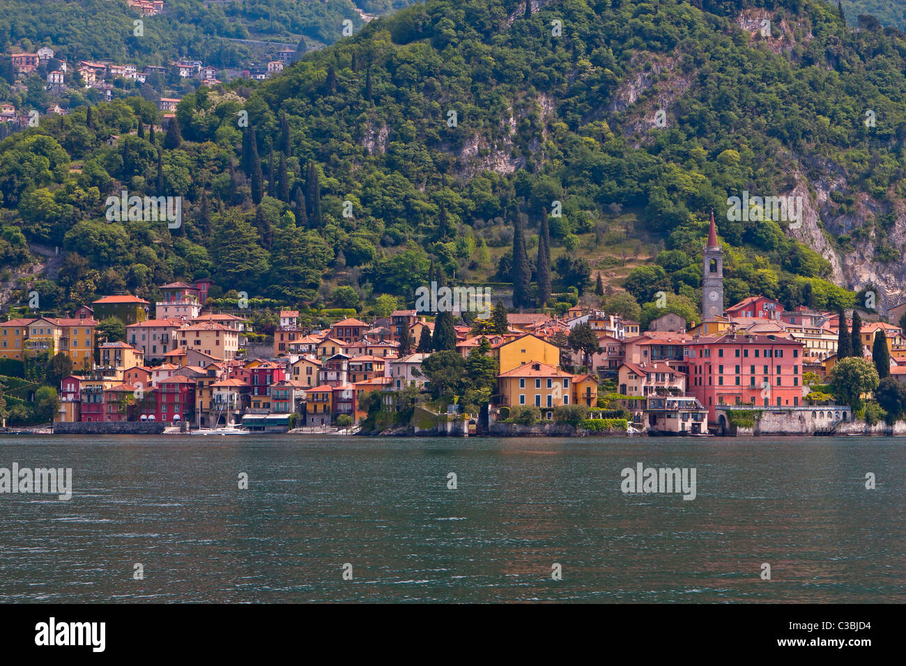 Malerischer Ort am Lago di Como Foto Stock