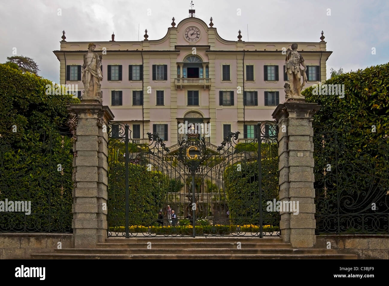 Villa Carlotta und der berühmte botanische Garten Foto Stock