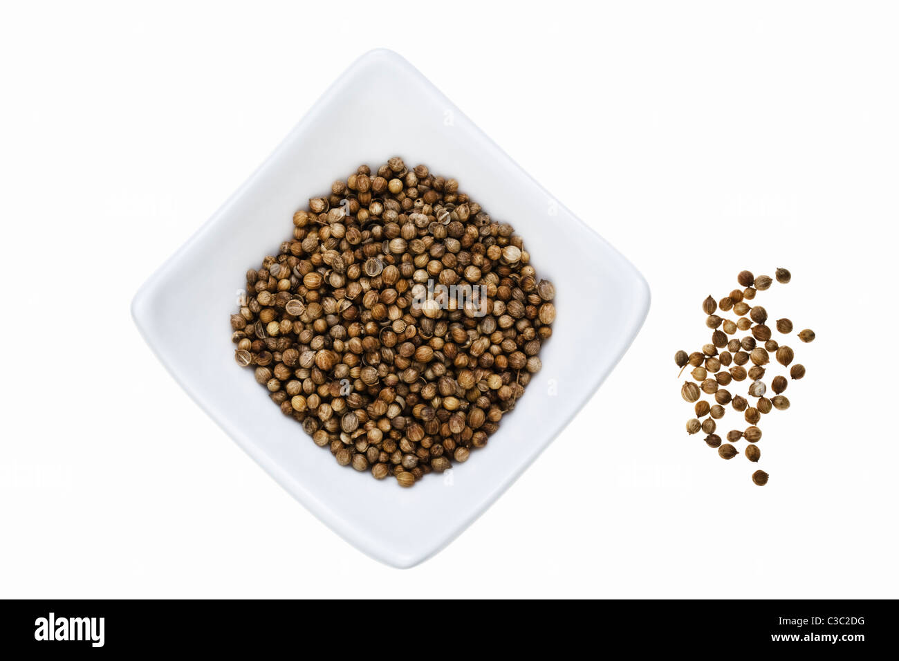 Semi di coriandolo Foto Stock