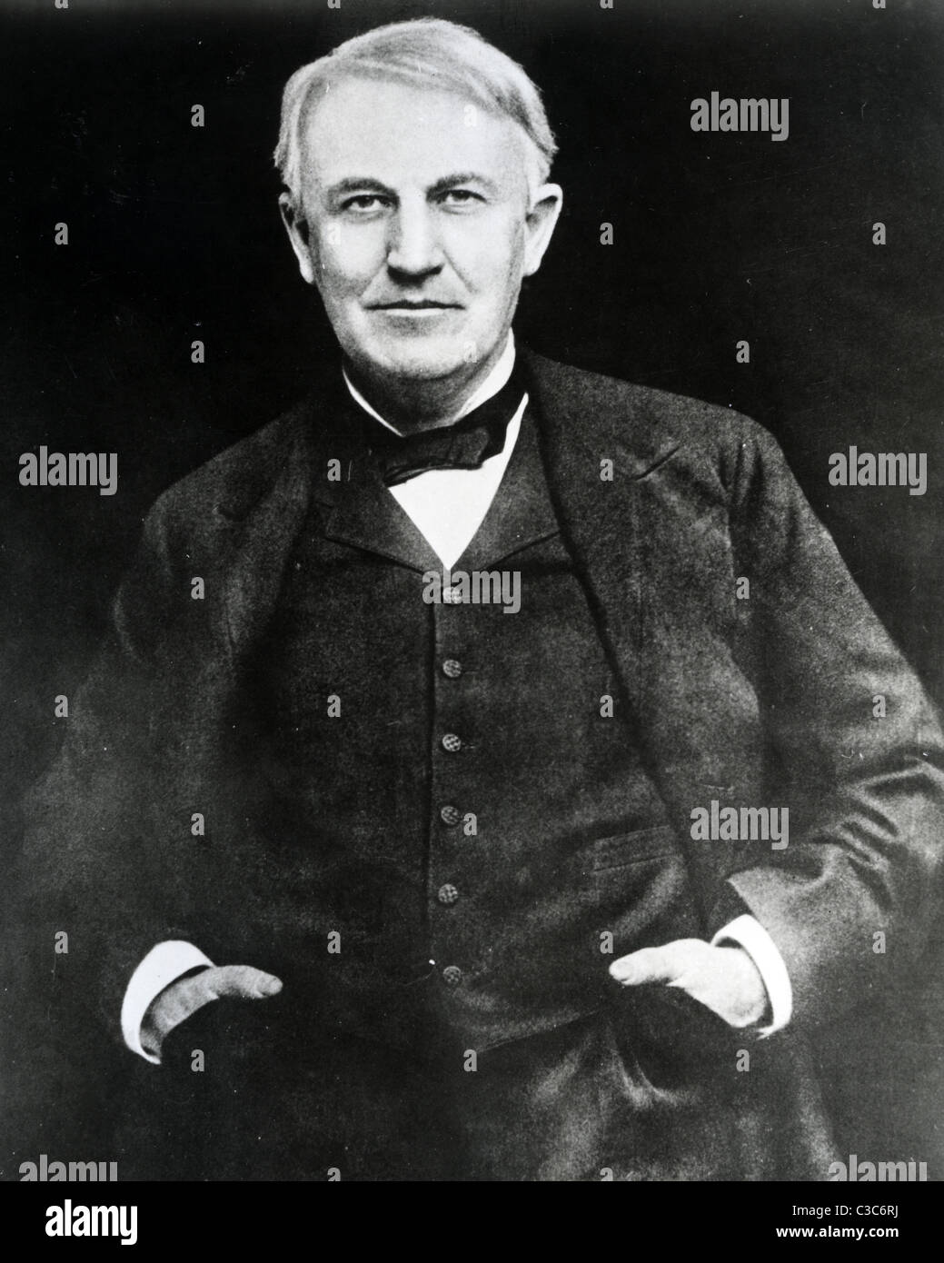 Edison Inventore THOMAS Alva Edison (1847-1931) inventore americano, scienziato e ...