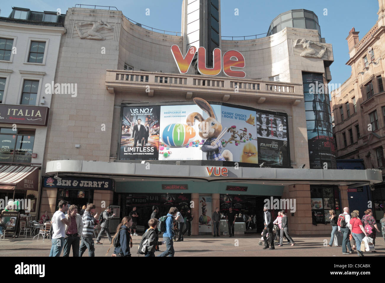 Il Vue Cinema West End di Leicester Square, Londra, Regno Unito. Foto Stock