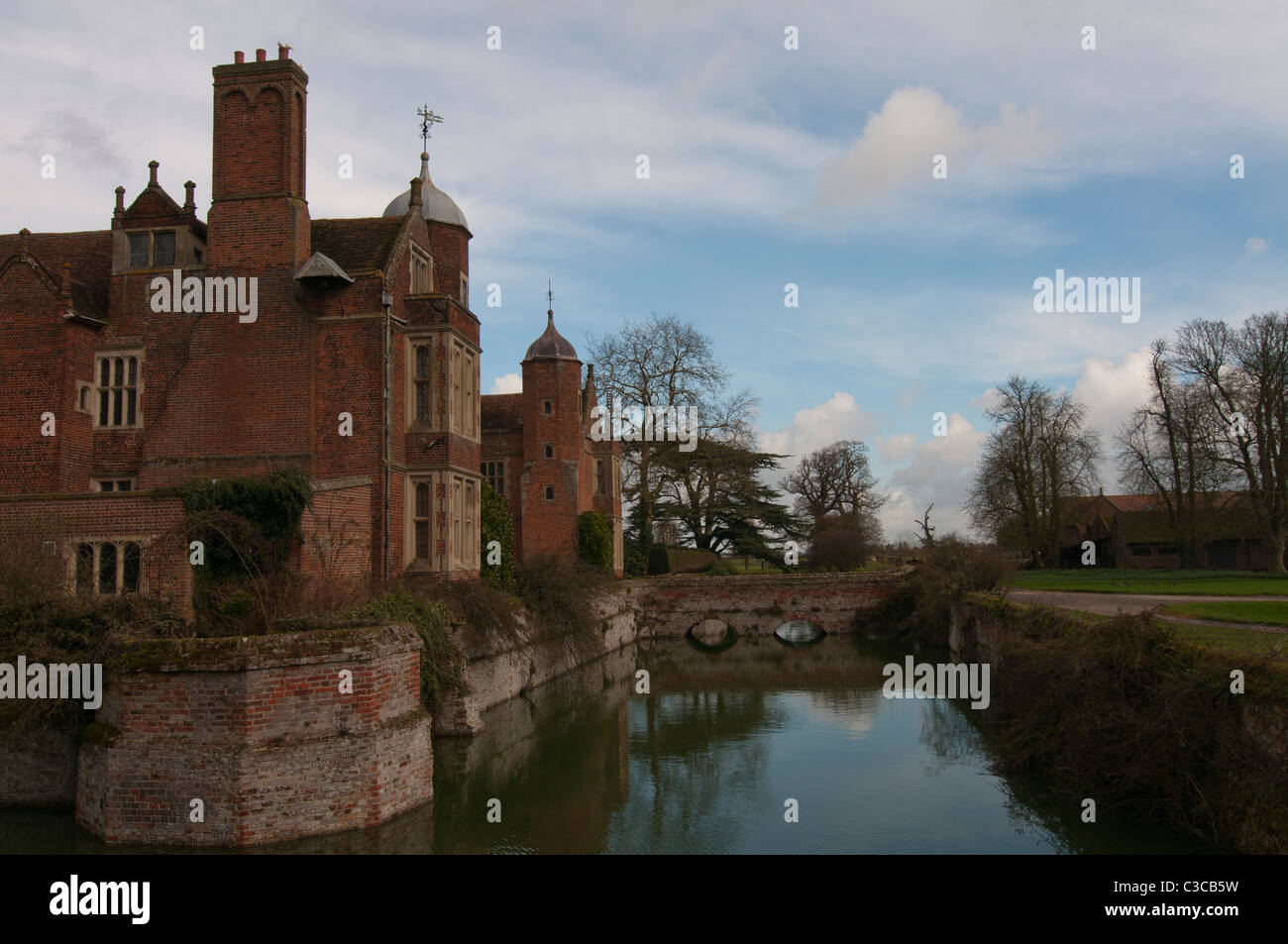 Kentwell Hall Long Melford Foto Stock