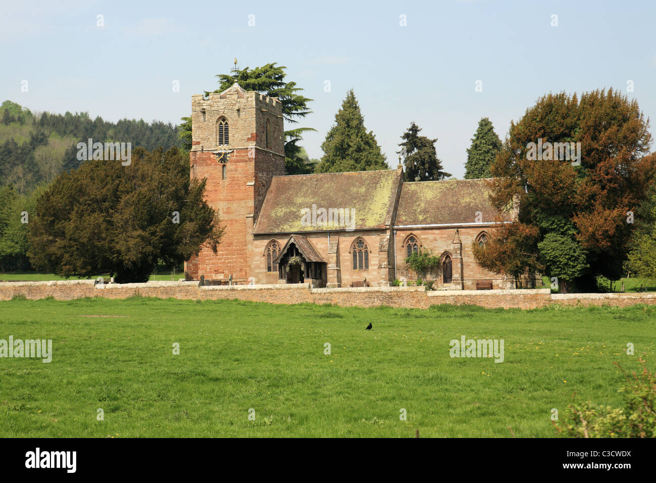 Eastnor chiesa di San Giovanni Battista, vicino a Ledbury, Herefordshire, England, Regno Unito Foto Stock
