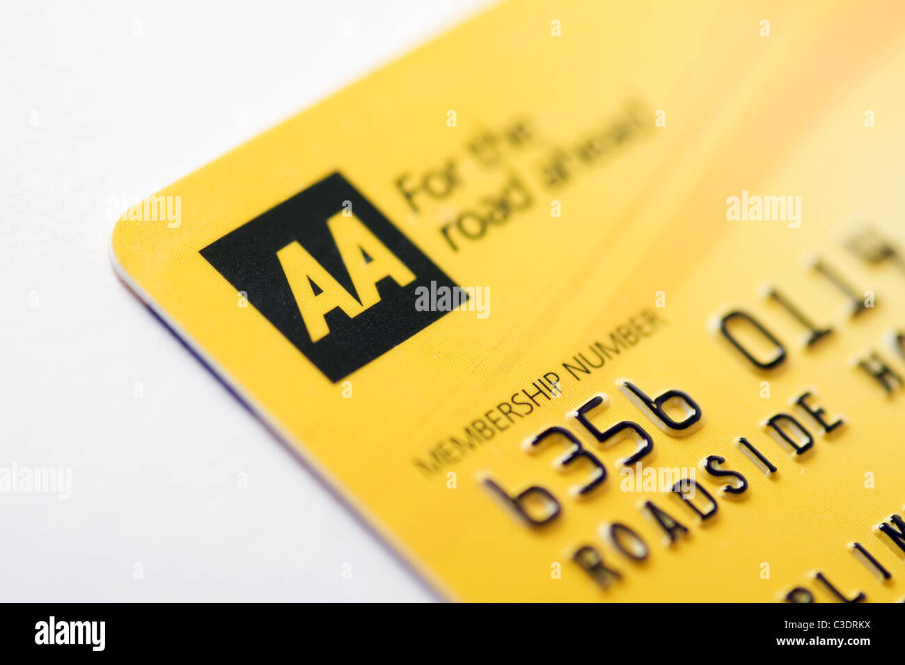 AA membership card Foto Stock